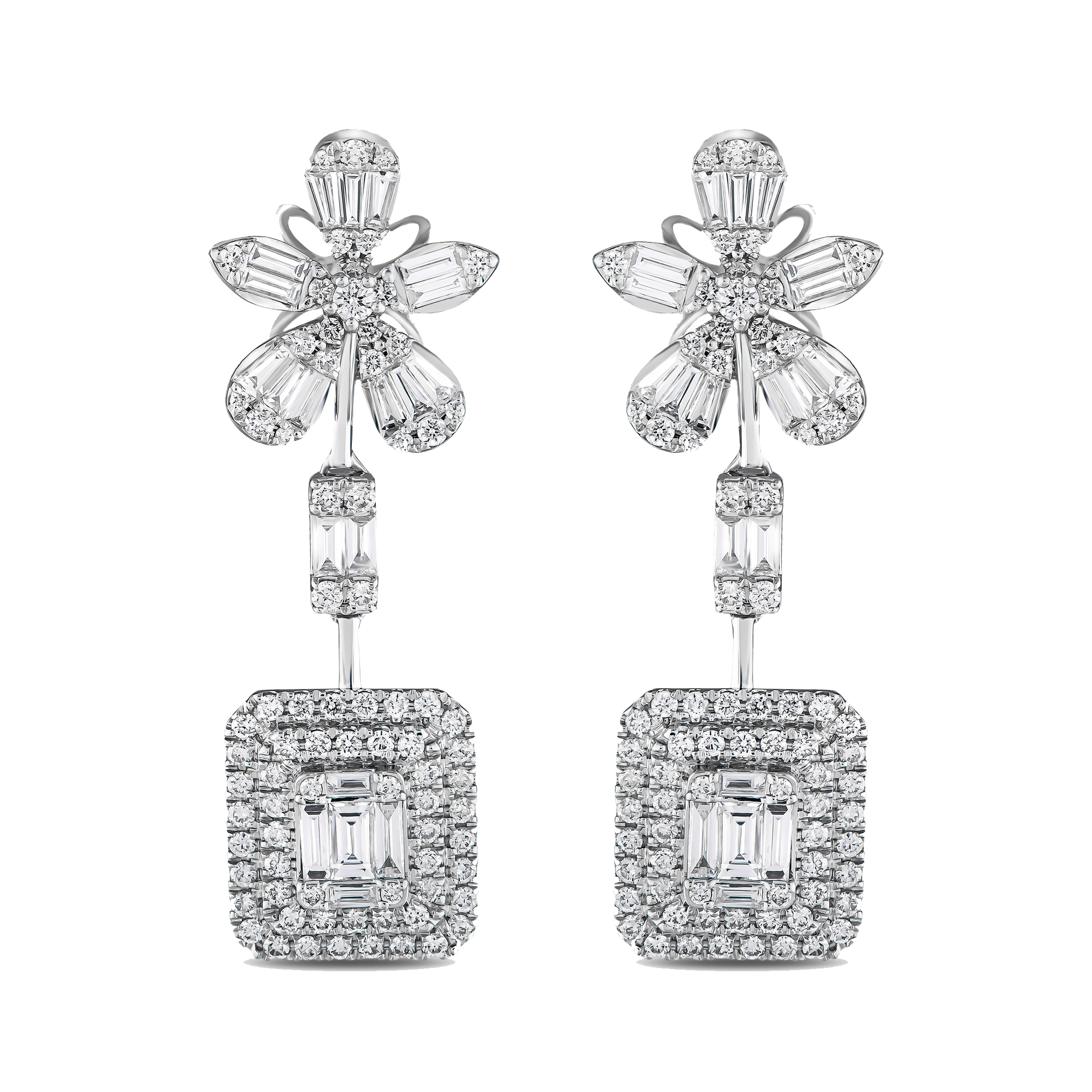 Baguette серьги