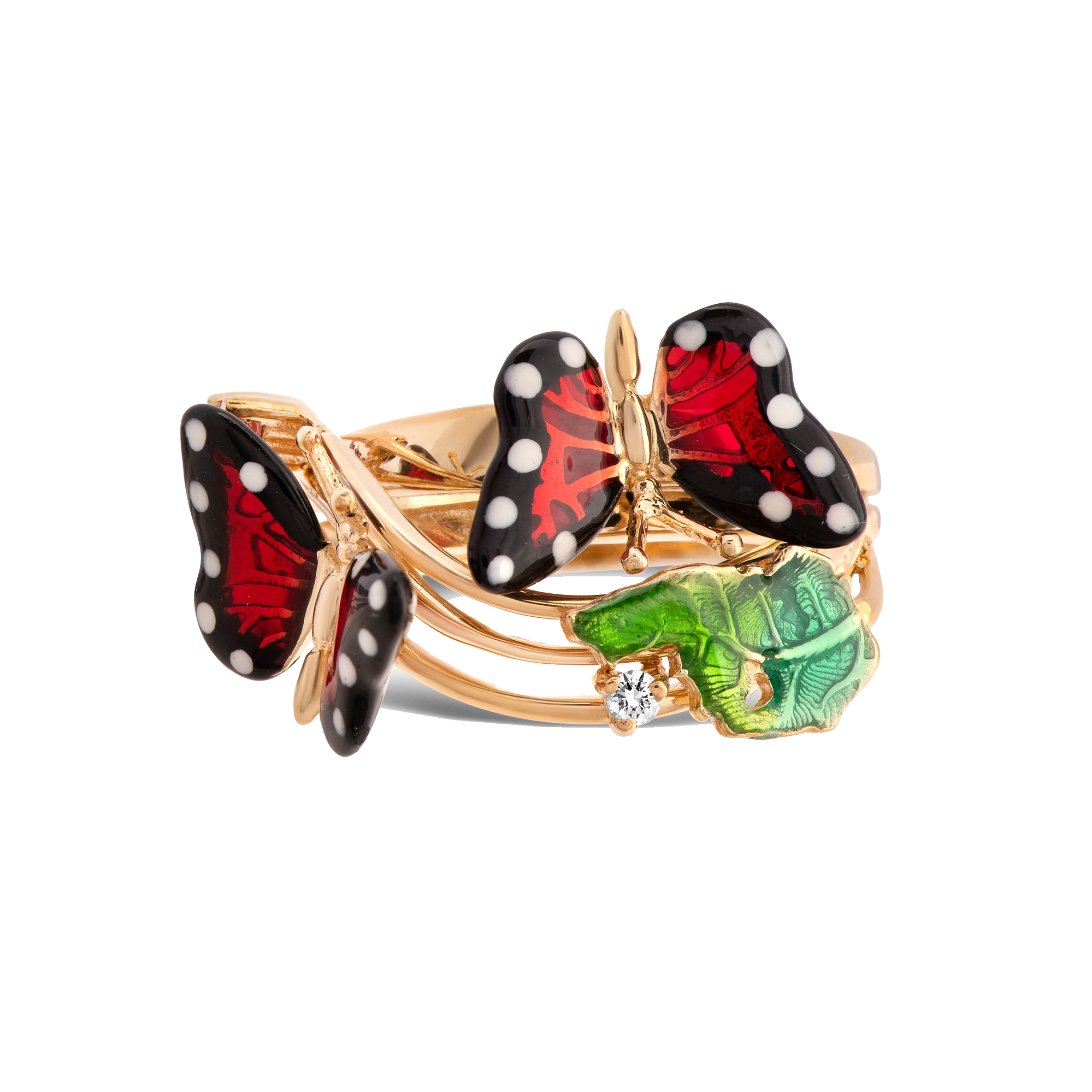 Monarch Butterfly кольцo