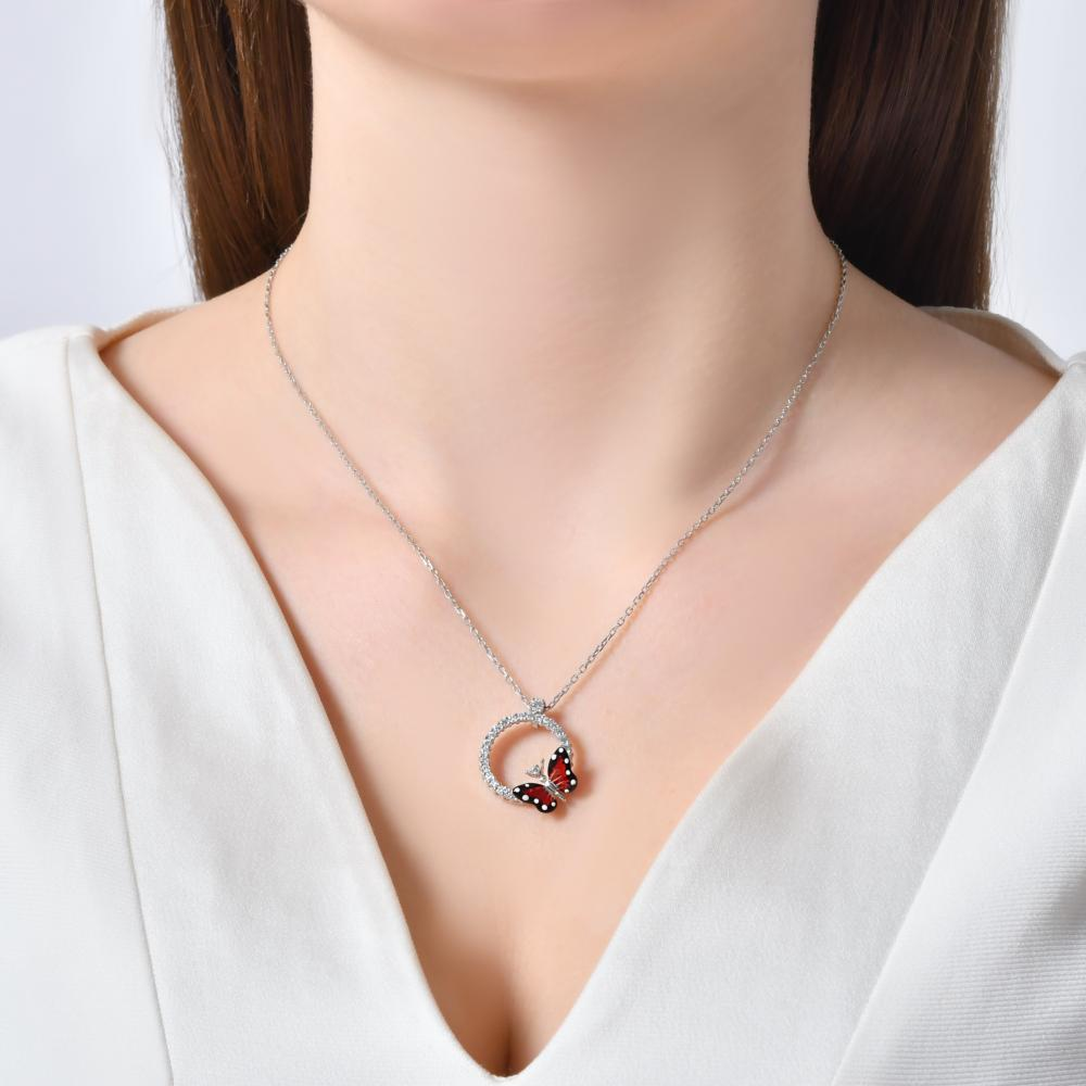 Monarch Butterfly Колье