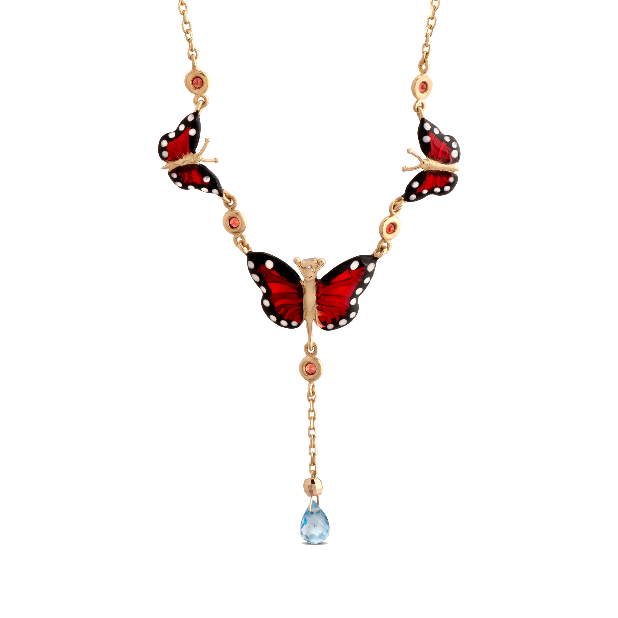 Monarch Butterfly колье