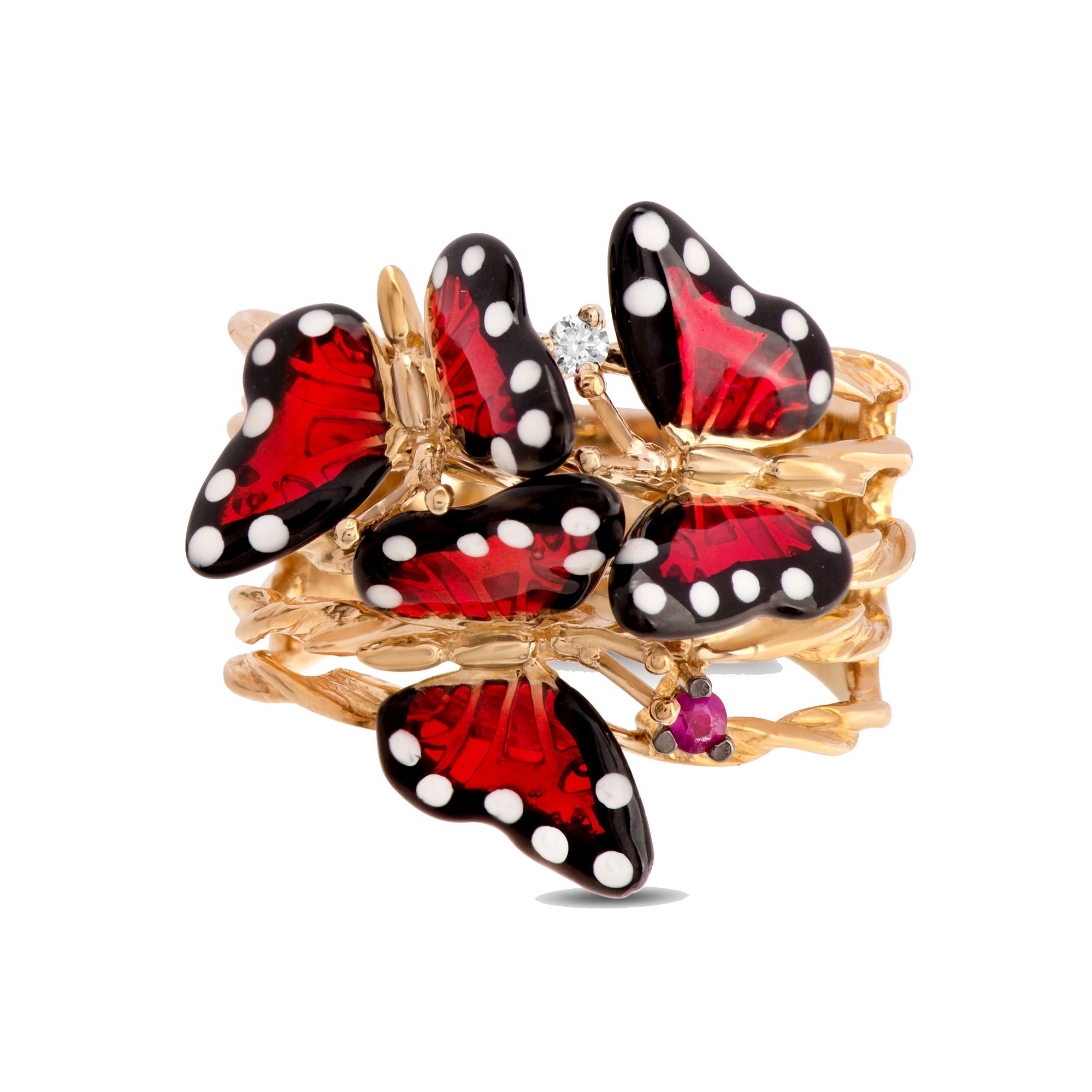 Monarch Butterfly кольцo