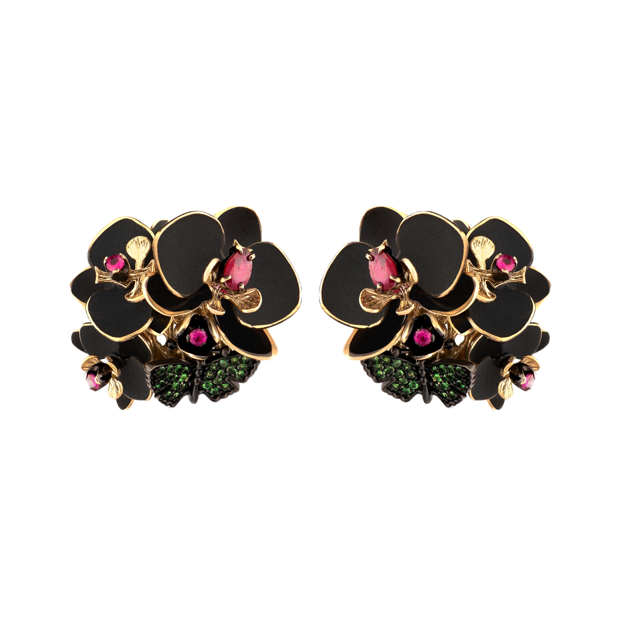 Black Orchid Серьги