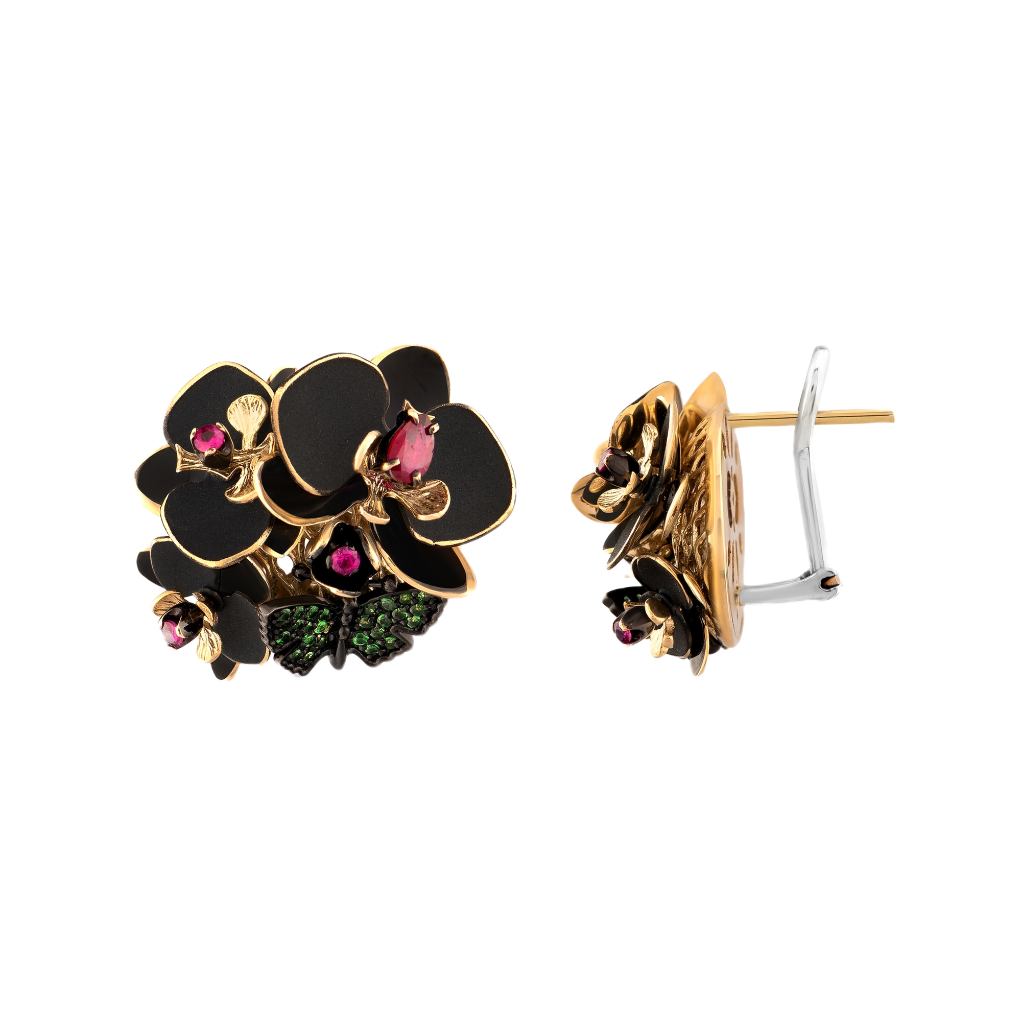 Black Orchid Серьги