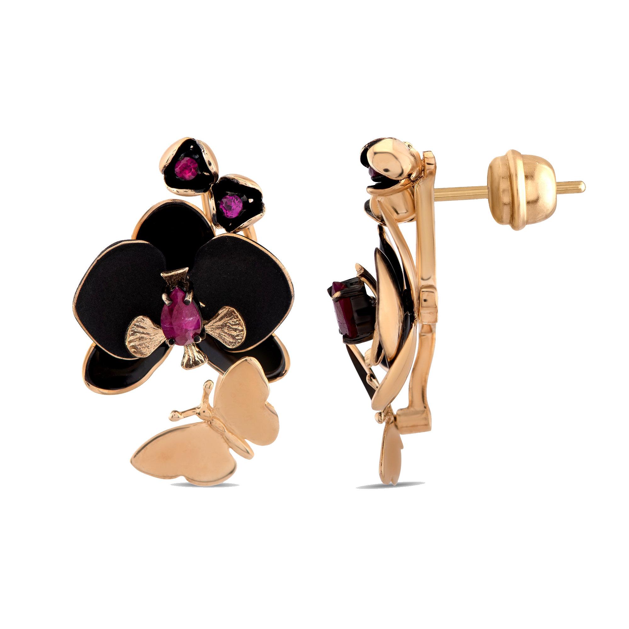 Black Orchid серьги