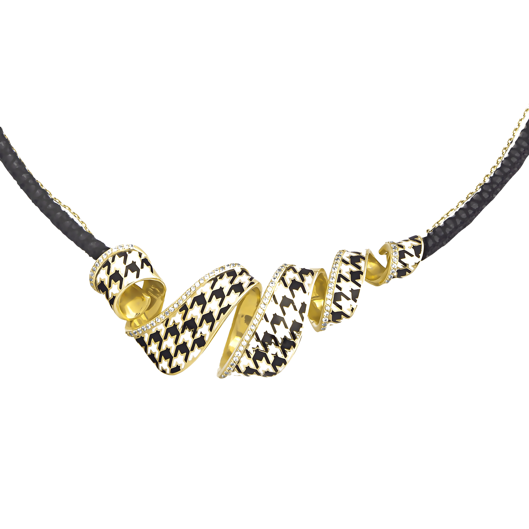 Pied De Poule колье