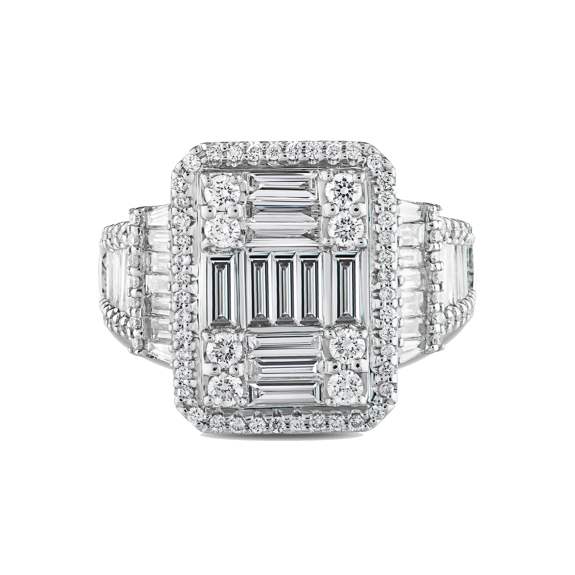 Baguette кольцo