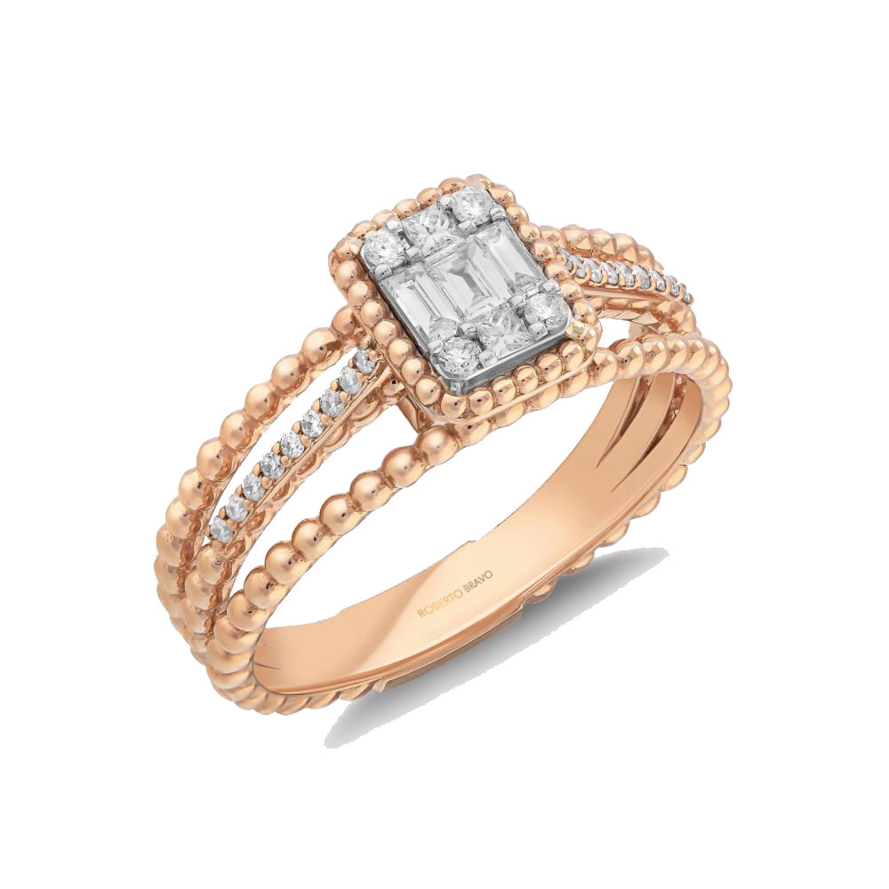 Baguette кольцo