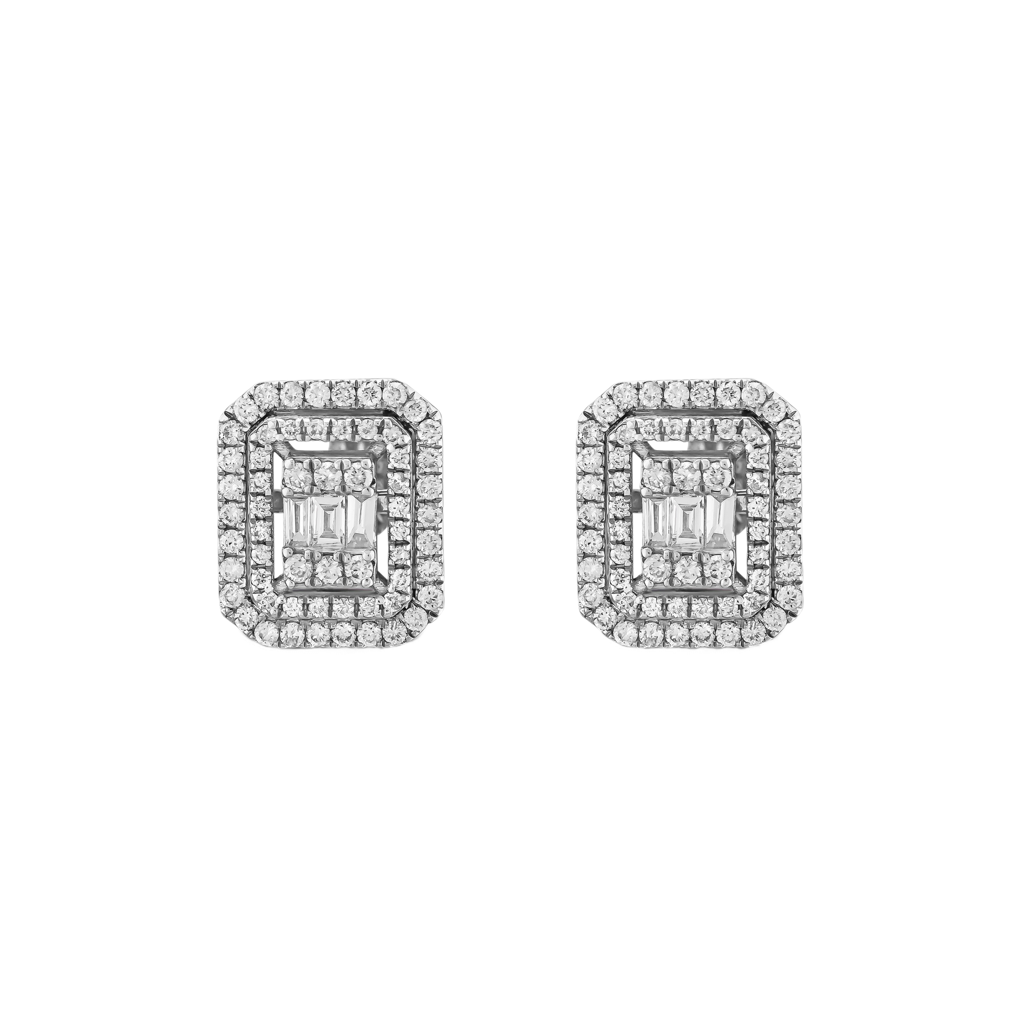 Baguette Серьги