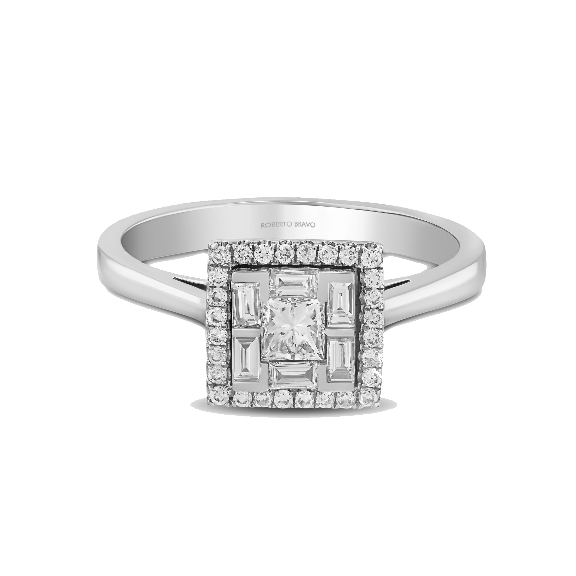 Baguette кольцo