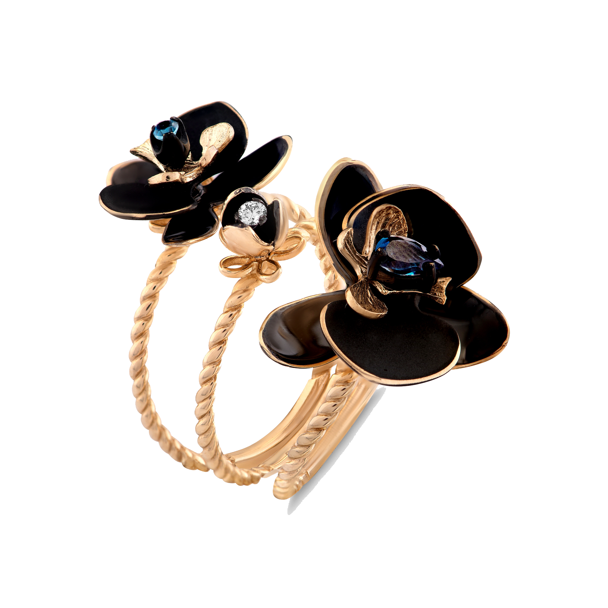 Black Orchid кольцo