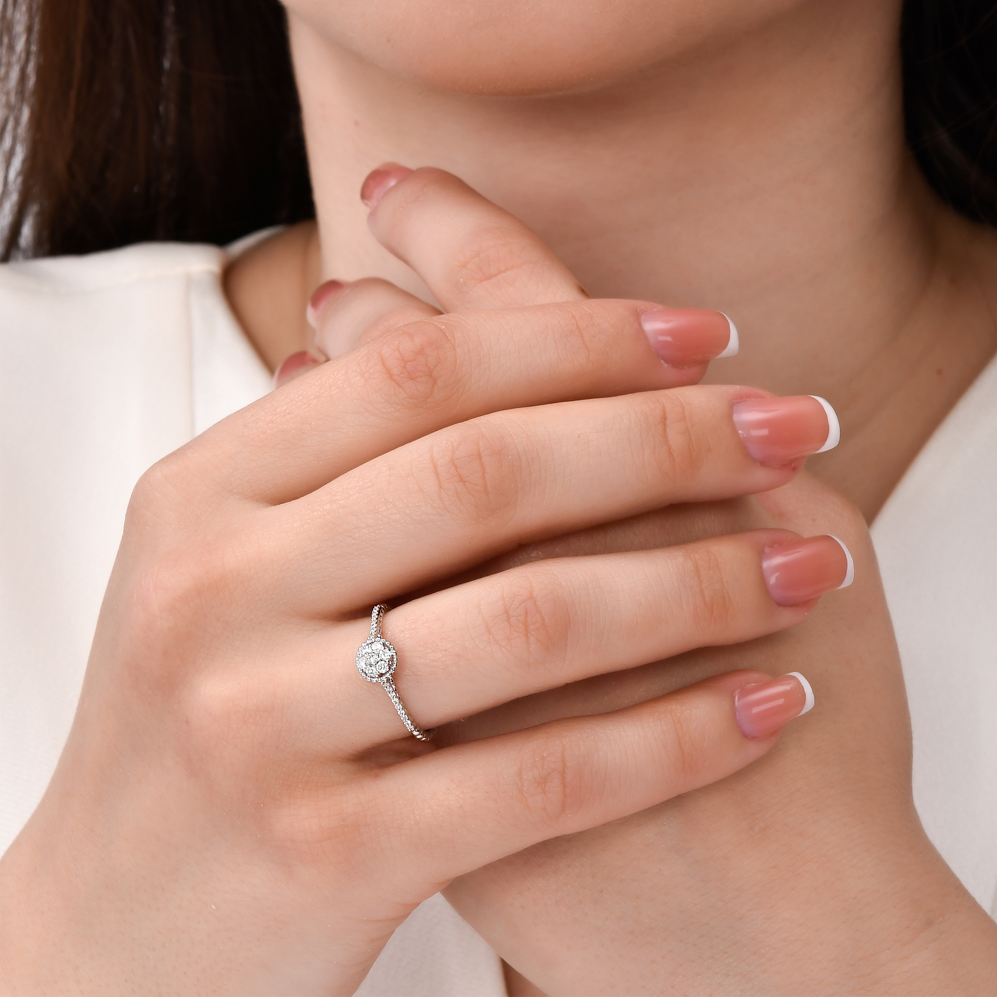 Baguette кольцo