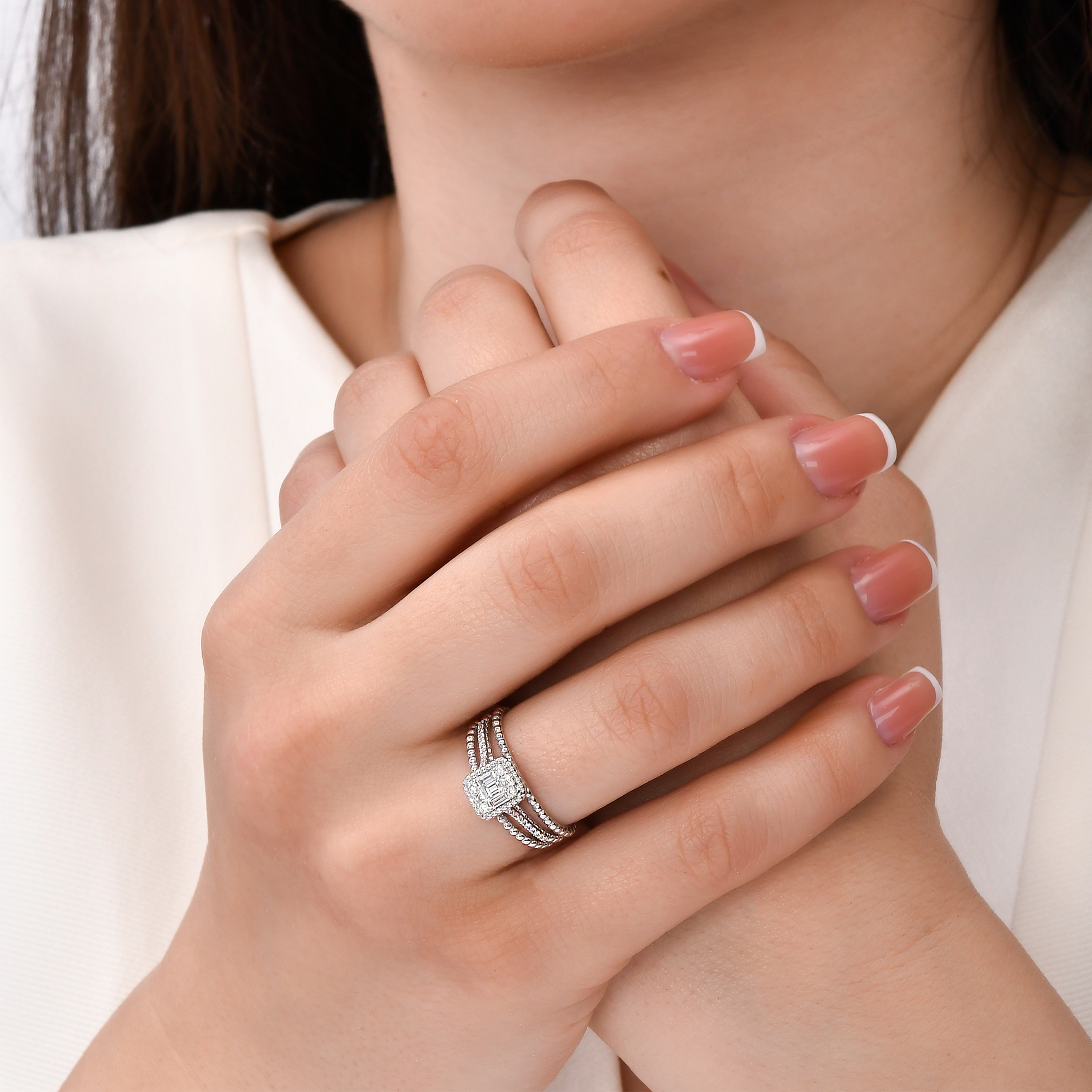 Baguette Кольцо